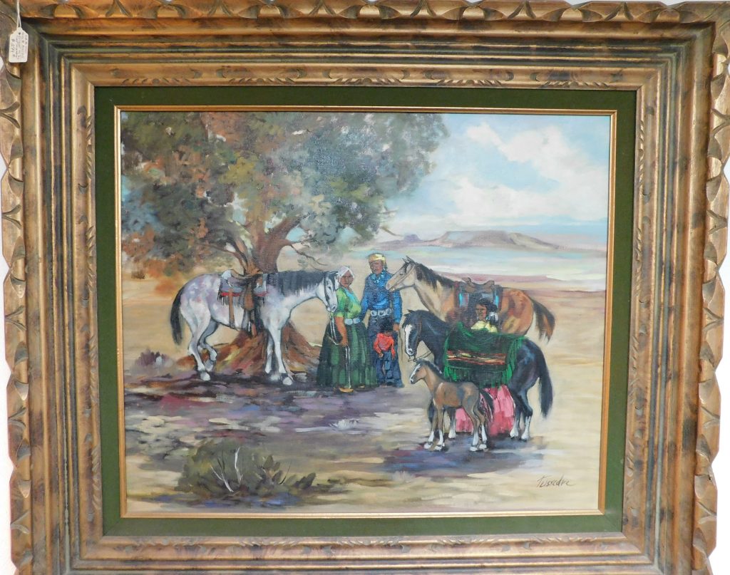 Cleo Teissidre Tucson Painting